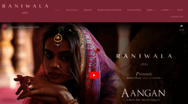 raniwalajewellers.com