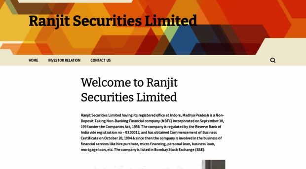 ranjitsecurities.com