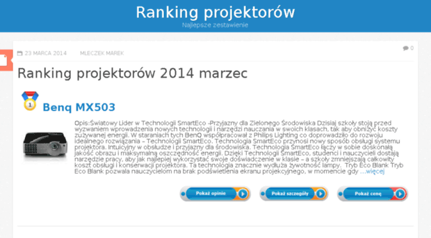rankingprojektorow.pl