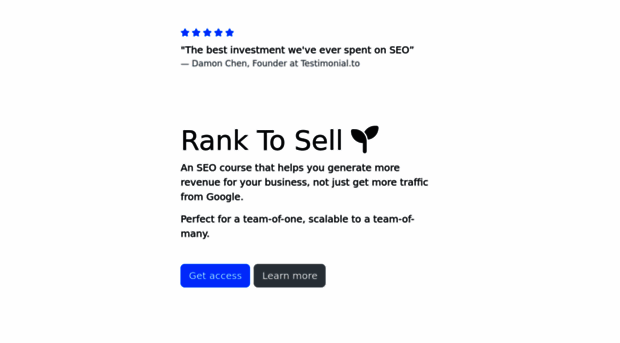 ranktosell.com