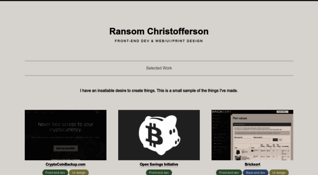 ransomchristofferson.com
