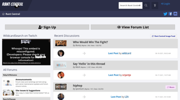 rantcentralforums.com