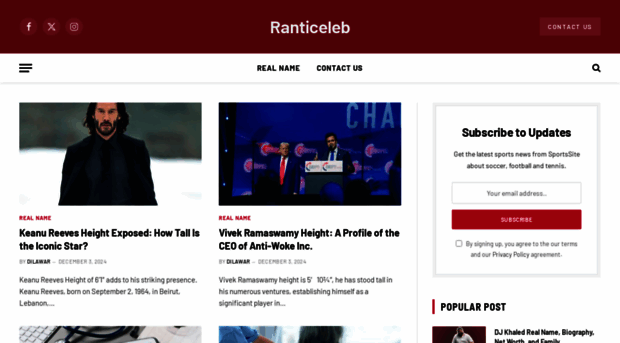 ranticeleb.com