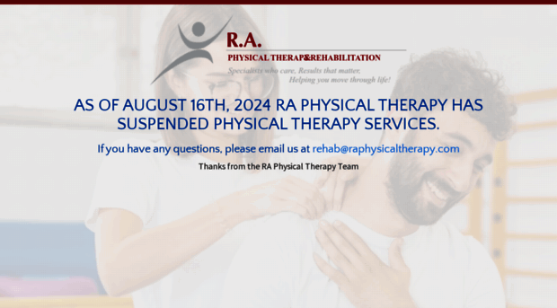 raphysicaltherapy.com