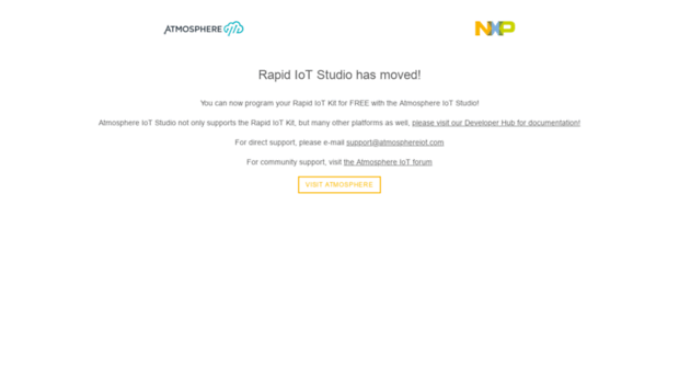 rapid-iot-studio.nxp.com