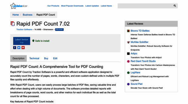 rapid-pdf-count.updatestar.com