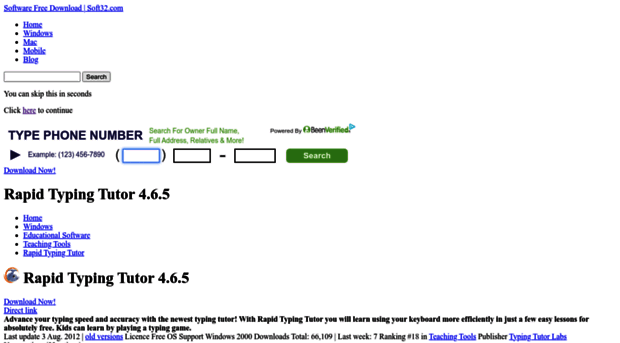 rapid-typing-tutor-2.soft32.com