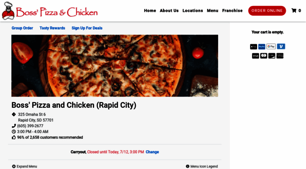 rapidcity.bosspizzaandchicken.com