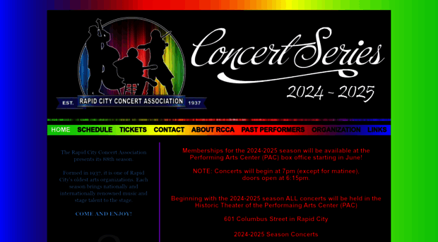 rapidcityconcertassociation.com