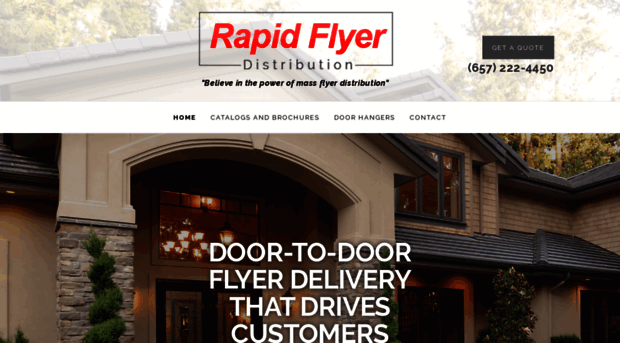 rapidflyerdistribution.com