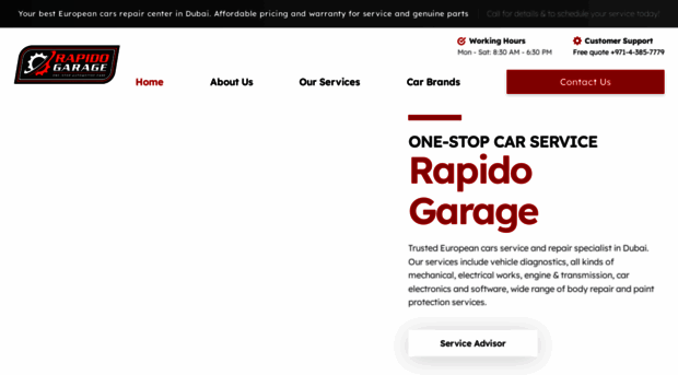 rapidogarage.com