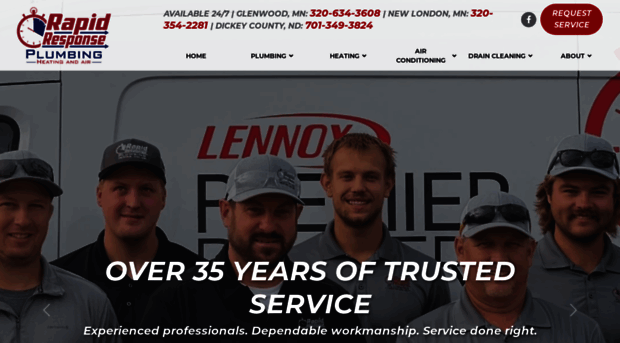 rapidresponseplumbingandheating.com