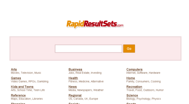 rapidresultsets.com