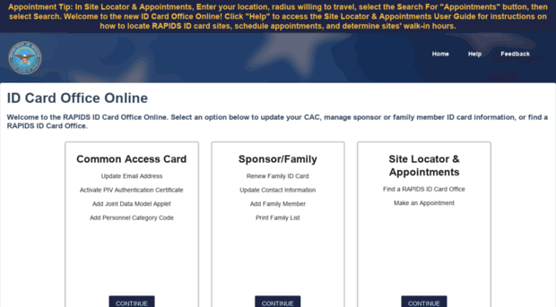 rapids-appointments.dmdc.osd.mil