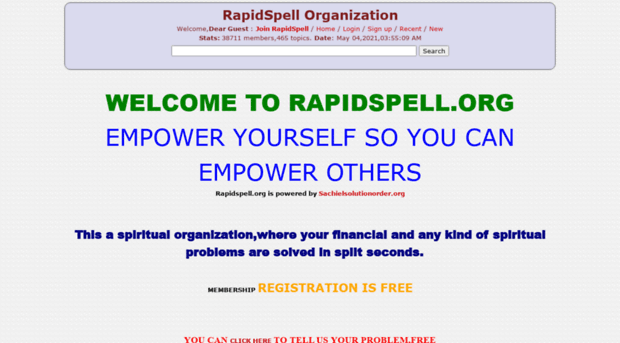 rapidspell.org