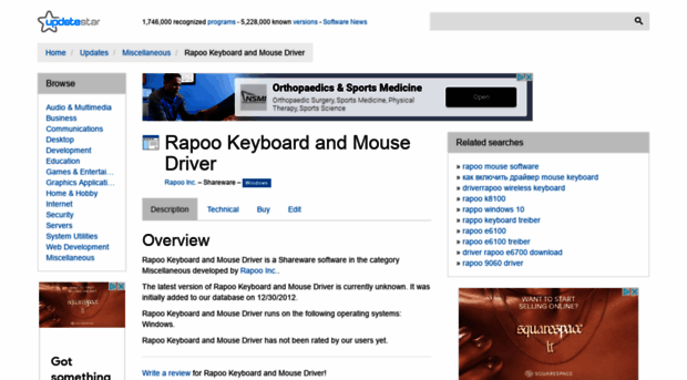 rapoo-keyboard-and-mouse-driver.updatestar.com