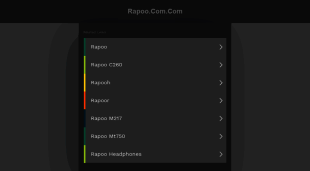 rapoo.com.com