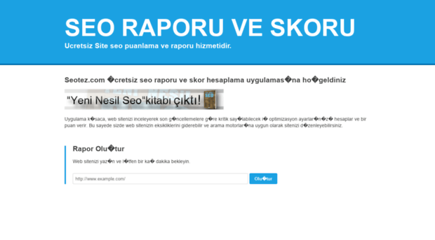 rapor.seotez.com