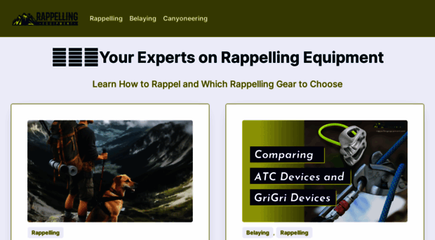 rappellingequipment.com