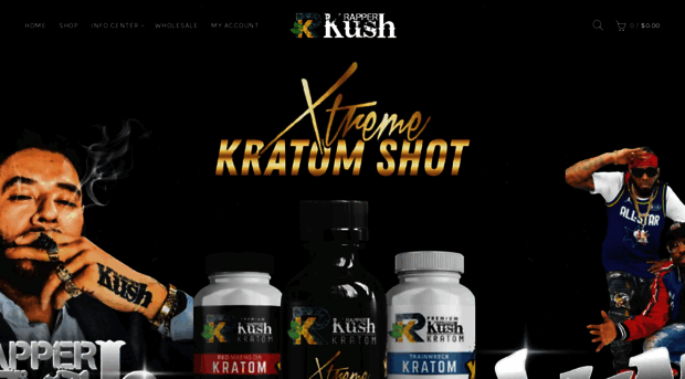 rapperkushkratom.com