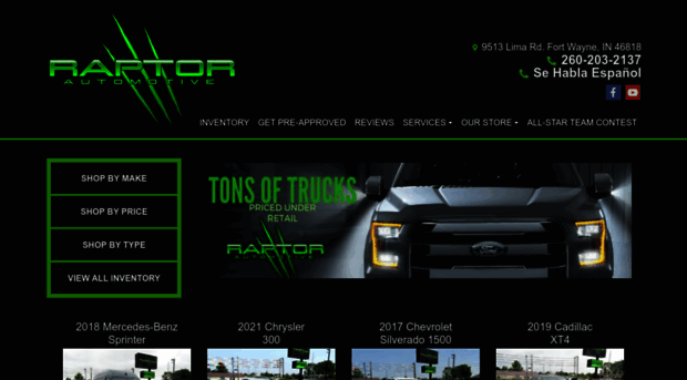 raptorauto.com