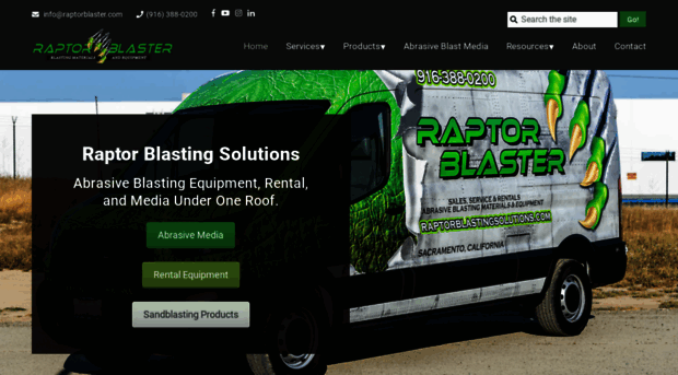 raptorblastingsolutions.com