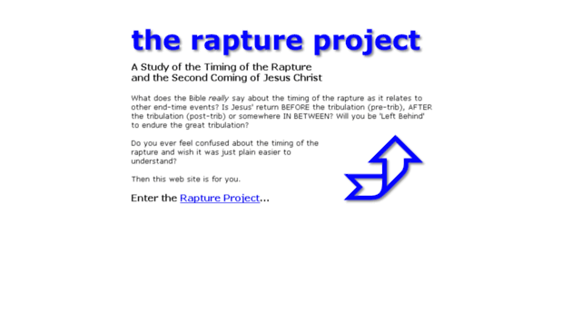 raptureproject.com