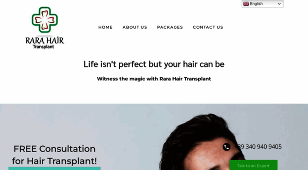 rarahairtransplant.com