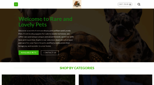 rareandlovelypets.com