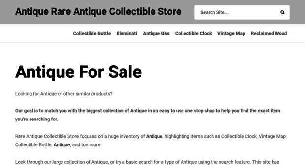 rareantiquecollectiblestorefront.com