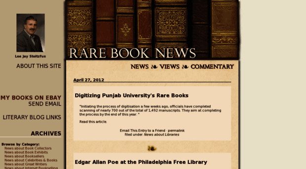 rarebooknews.com