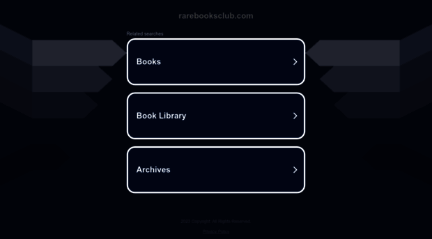 rarebooksclub.com