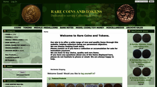 rarecoinsandtokens.co.uk