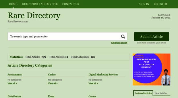 raredirectory.com