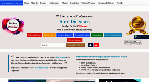 rarediseases.infectiousconferences.com