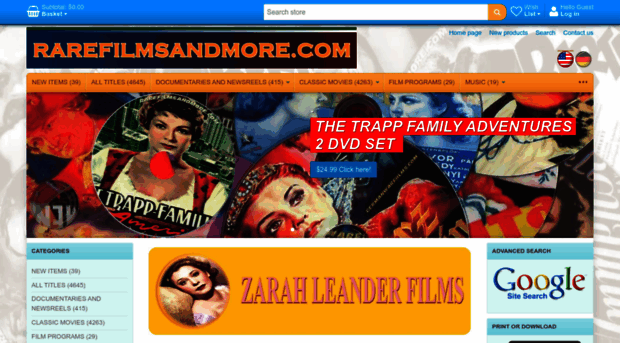 rarefilmsandmore.com