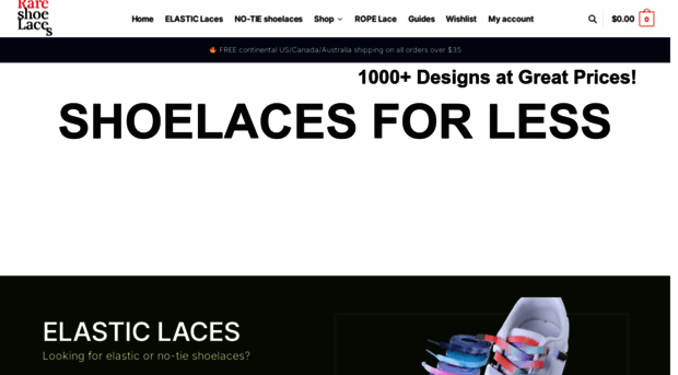 rareshoelaces.com