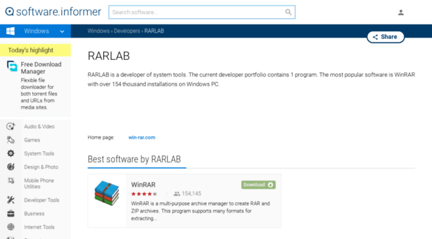 rarlab.software.informer.com