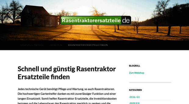 rasentraktorersatzteile.de