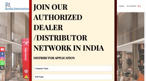 rasikainternational.in
