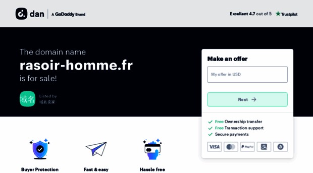 rasoir-homme.fr