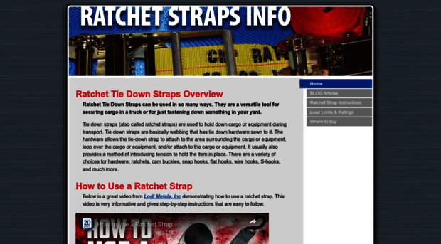 ratchetstraps.info