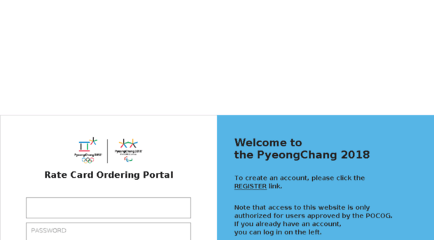 ratecard.pyeongchang2018.com