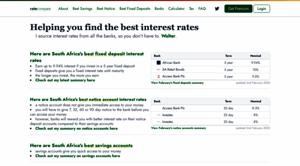 ratecompare.co.za