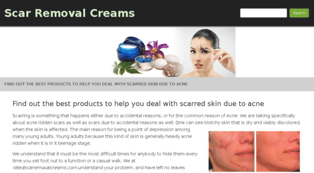 ratedscarremovalcreams.com