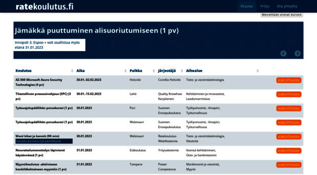 ratekoulutus.fi