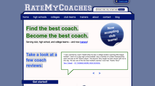 ratemycoaches.com