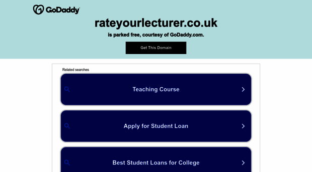 rateyourlecturer.co.uk