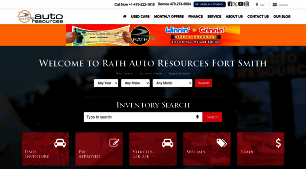 rathautofortsmith.com