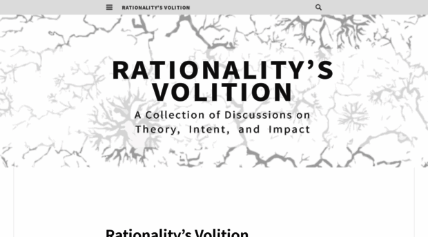 rationalitysvolition.com